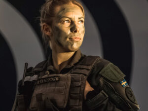 Översergeant Stephanie Svensson